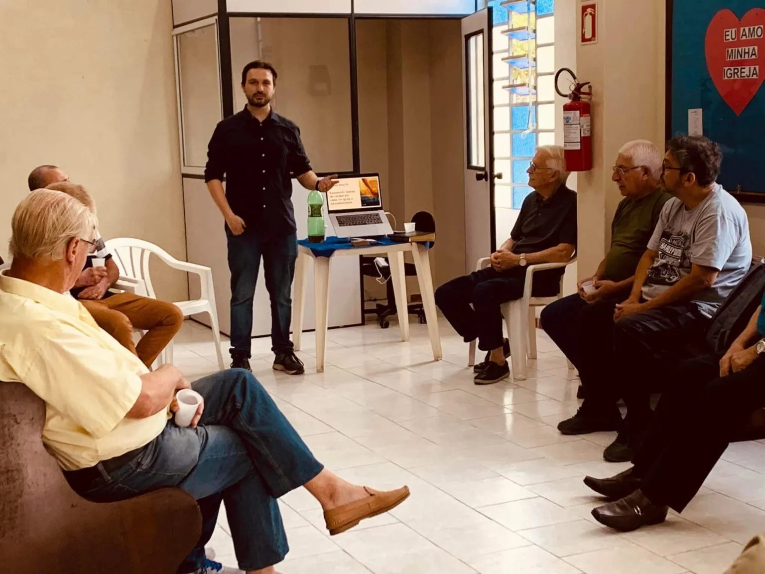 Atividades do ministério de homens