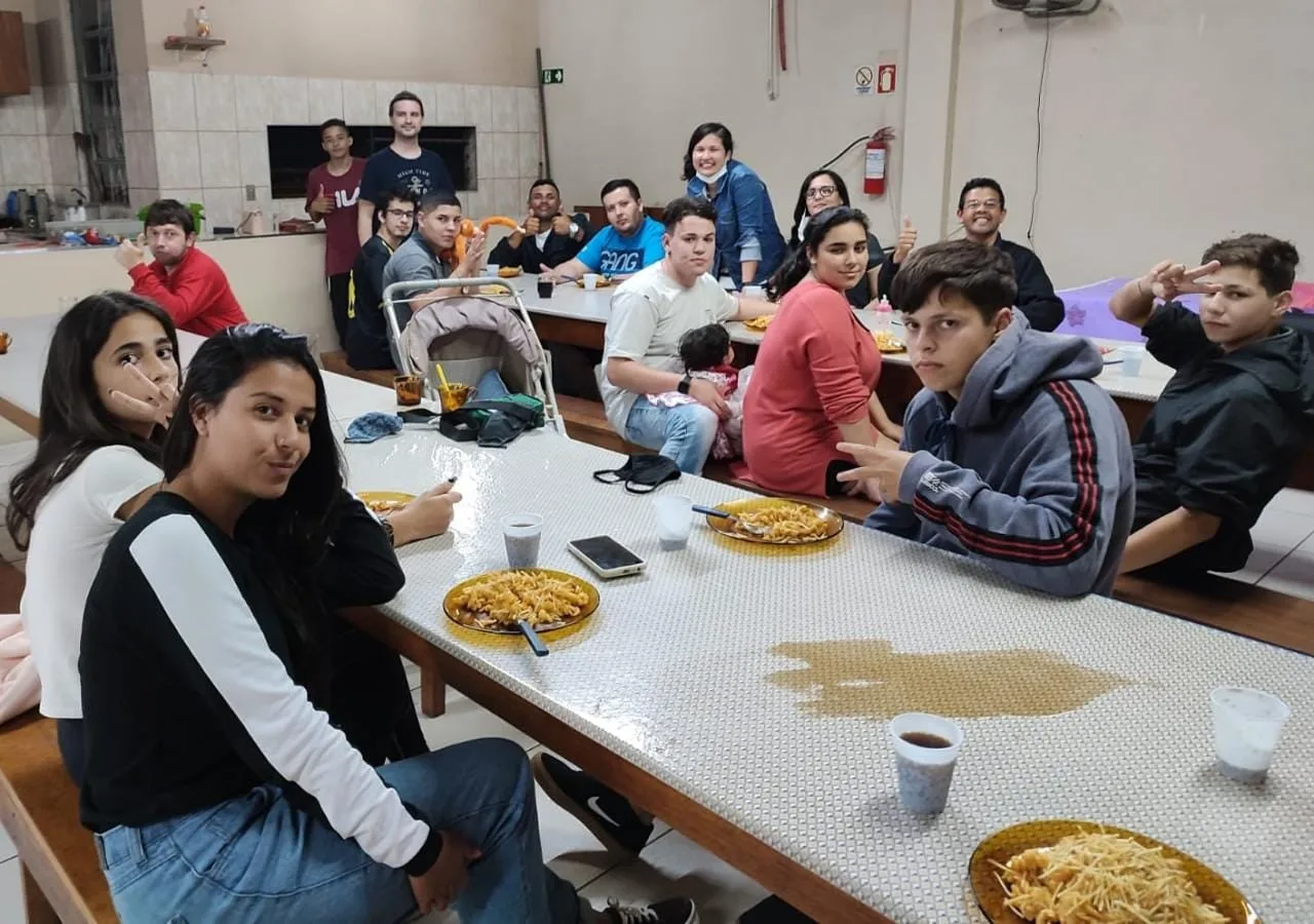 Atividades do ministério de jovens